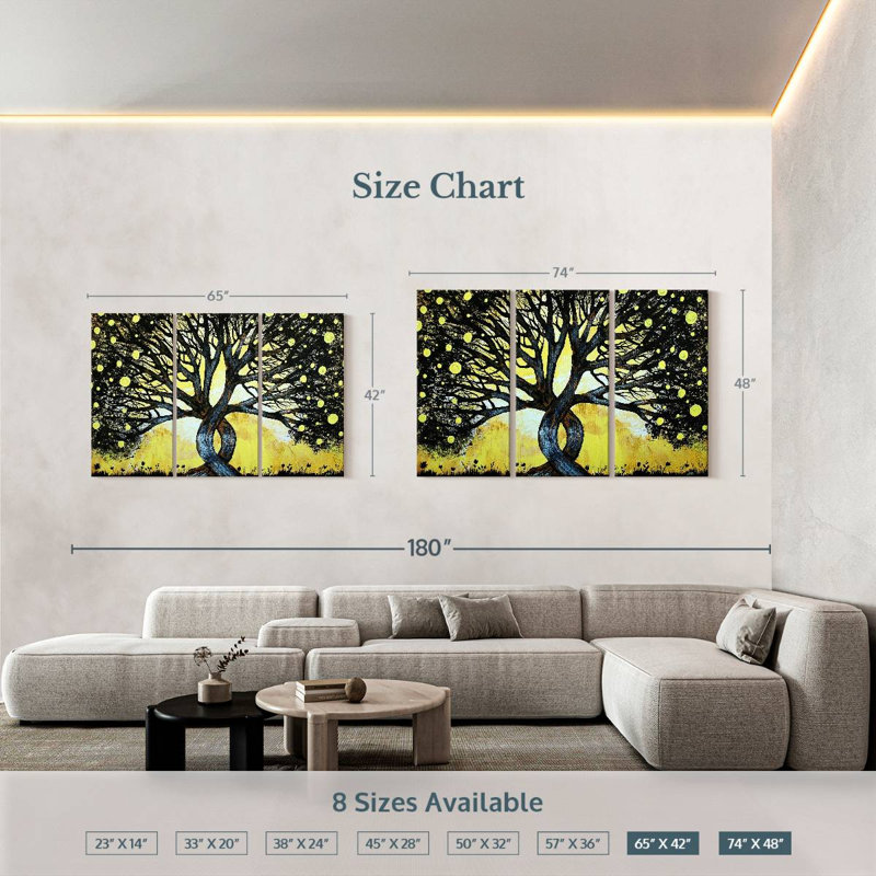 Harnek The Lemon Tree, 42" H x 65" W