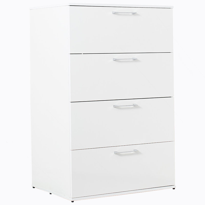 Commode géante à quatre tiroirs Bliss, White