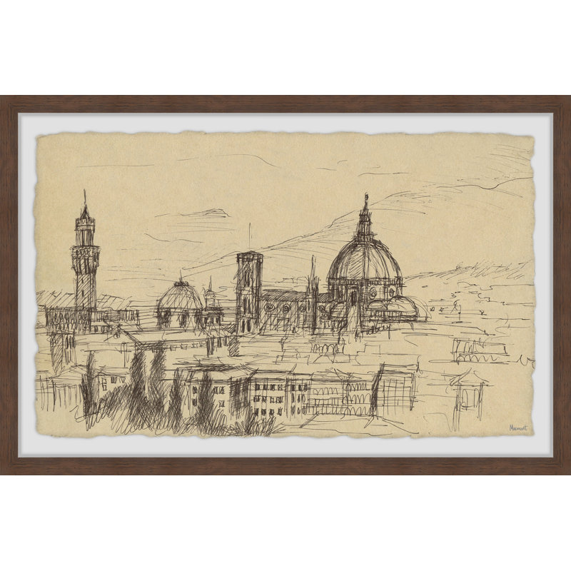 " Basilica Of St. Mary " by Marmont Hill, 8" H x 12" W x 1.5" D