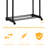 Lohan Metal Adjustable Rolling Clothing Rack