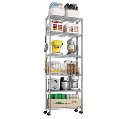 Heavy Duty Storage Shelves,Metal Shelves For Storage Adjustable Garage Storage Rack