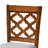 Lockerbie 5-Pc Dining Set in Grey Fabric and Walnut Brown Finish, 42.5'' H X 18.7'' W X 20.7'' D-1272997550-1272997545