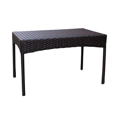 Table basse en résine tressée Kentwood