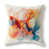 Bleu / orange abstrait