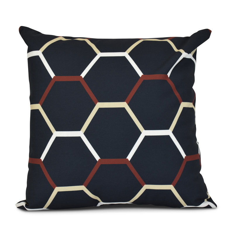 Housse et insert de coussin carré Sail, Sun & Fun, H 20 po x l 20 po x P 7 po, Bleu marine