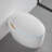 Unique Smart Toilet With Bidet Built In, Intelligent One Piece Toilet For Modern Bathroom, Auto Open/Close Seat, Foot Sensor, Led Display,Night Light, Warm Water & Dryer-113461329