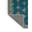 Tapis bleu lavé à la machine-150959343