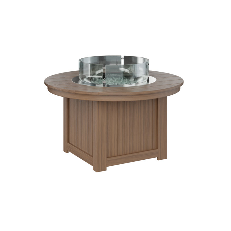 Foyer de table rond Berlin Gardens Donoma, Acajou antique