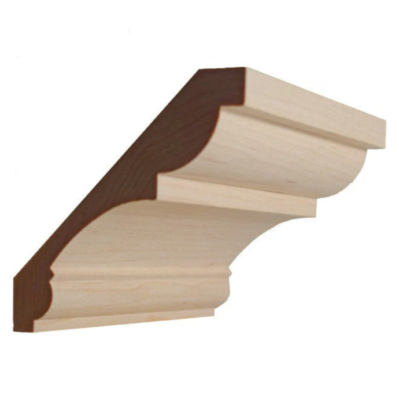 Couronne EWCR21 sans finition, Érable, H 4,625 po x l 0,75 po x P 94 po