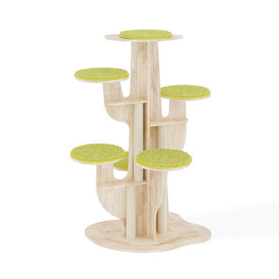 Creative Solid Wood Cat Tree