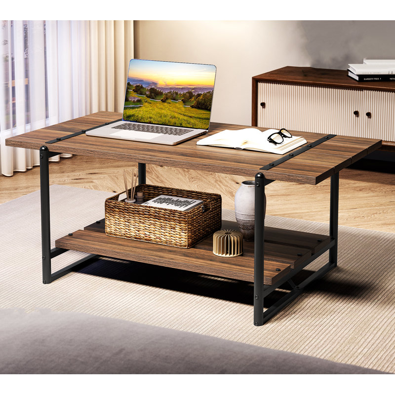 Coffee Table, Brown Wood