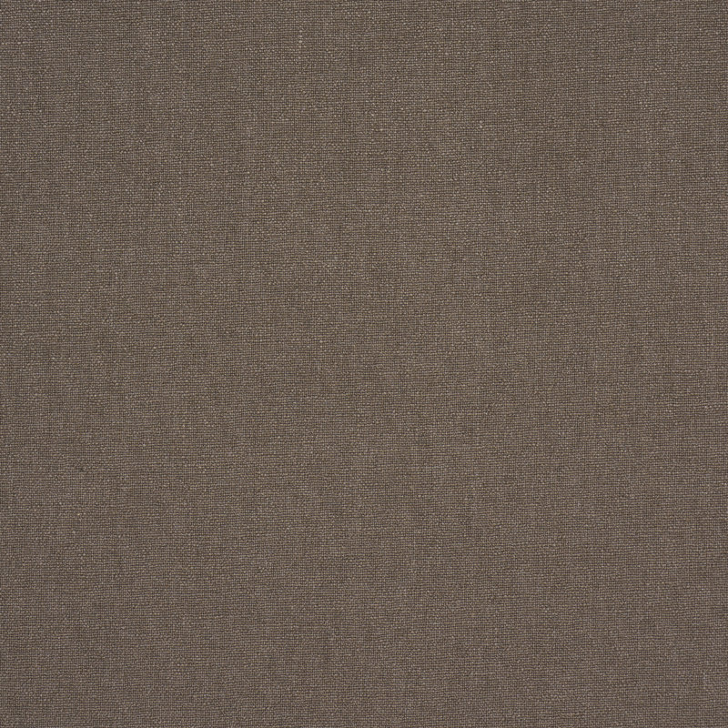Tissu en lin rustique Schumacher x Patterson Flynn Lars, Brun