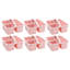 Ensemble de rangement de chevet en plastique avec rangement-1323562406