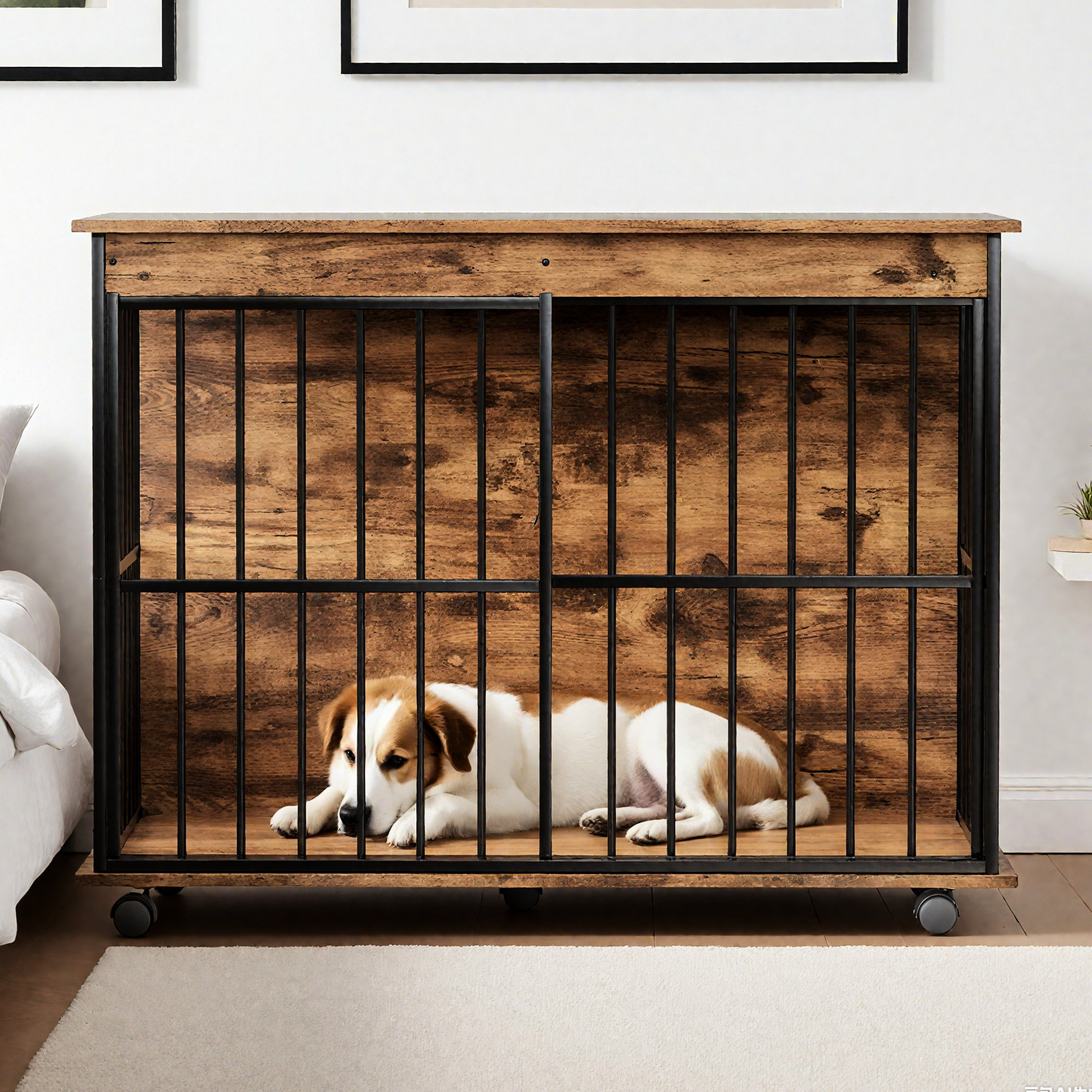 Gallery Detail: Tucker Murphy Pet Wooden Dog Crate Furniture
