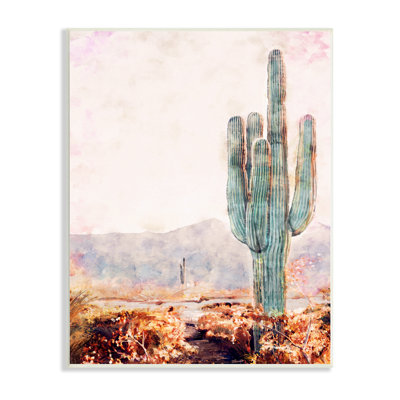 Cactus debout sur fond blanc