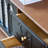 Retro design solid wood TV cabinet