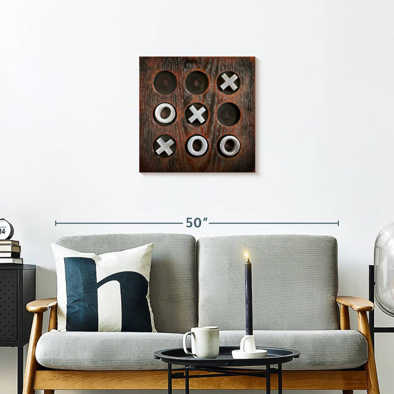Tic Tac Toe Senne, H 20 po x l 20 po