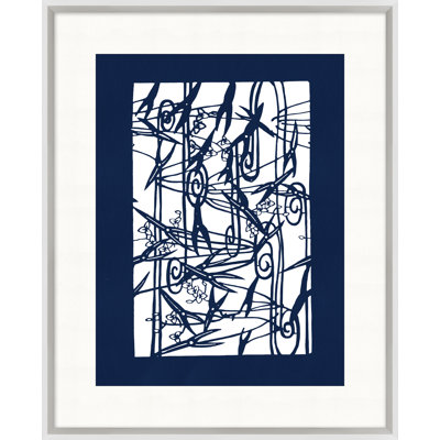 Indigo Template Coastal Motif 4 Print