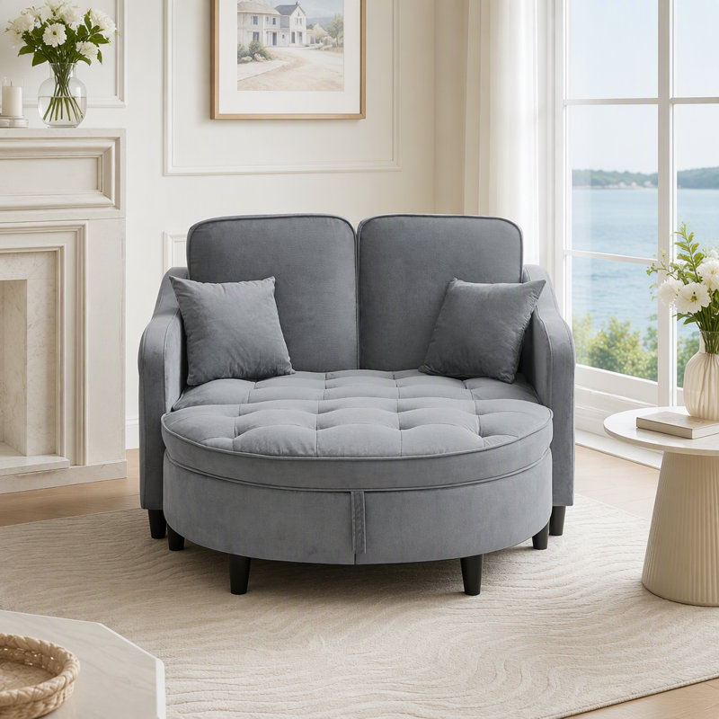 48.5 " Velvet Sofa