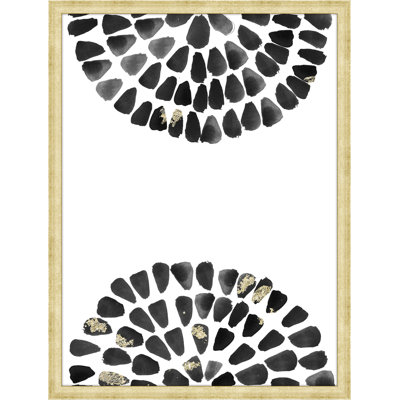 " Phases Shadow Black 2 " Painting Print