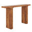 Longue console pour le hall d'entrée, table de canapé rectangulaire en bois de ferme derrière la table de canapé-937038645