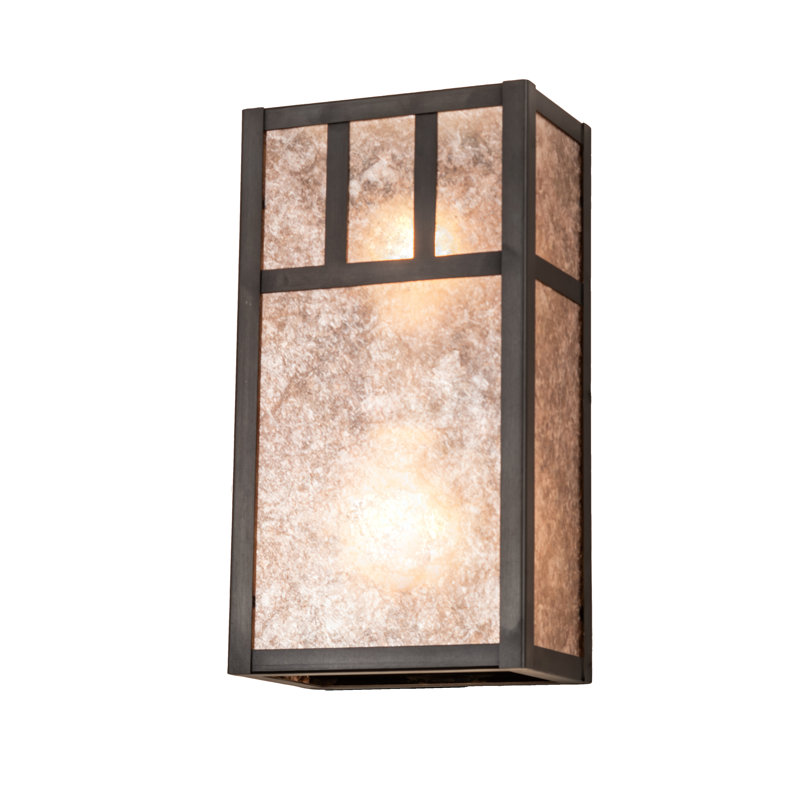 Pangaro Solid Brass Flush Mounted Sconce