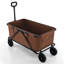 Chariot de chariot robuste Costway avec porte-bouteilles de guidon réglables et pochette de rangement-101535294
