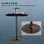 Table de salle à manger ronde de style moderne, petite table de cuisine, pour petits espaces