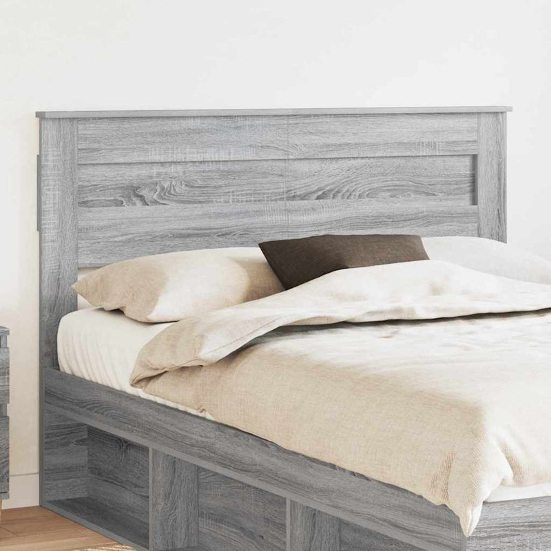 Headboard, EU Double - 150 x 200 cm, Grey Sonoma
