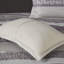 Ensemble de literie en jacquard luxueux 7 pièces, polyester mauve, décor de chambre moderne