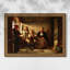 «Neighbours» (Naboer), 1855 - Adolph Tidègre - Toile encadrée sur mesure-177078636-177078631-177078633