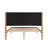 Dar Solid Wood Bed Frame With Cream Boucle Upholstered Headboard And Footboard-708457915