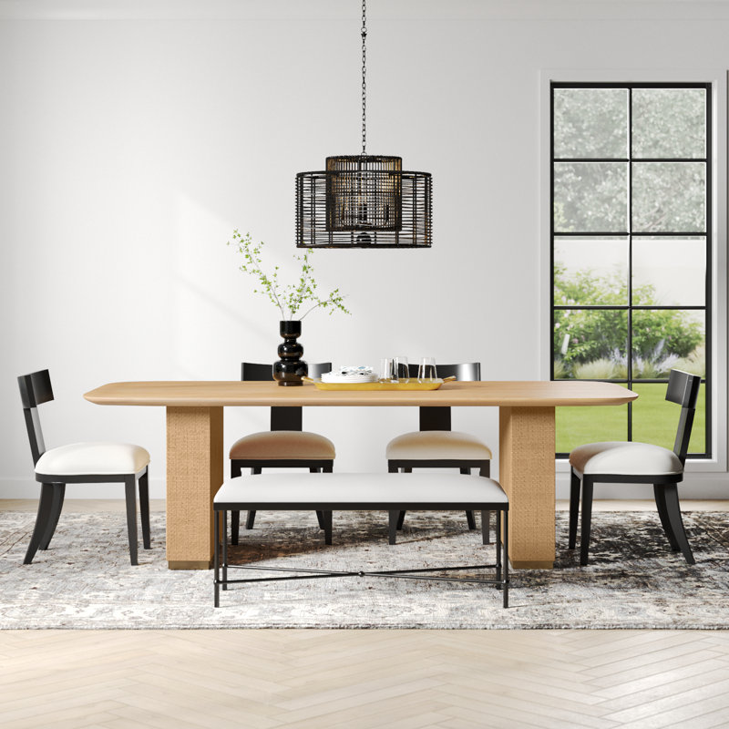 Tov Furniture Akiba 96" Rectangular Dining Table