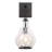 Tear Drop Steel Armed Sconce