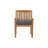 Huntington 9pc Teak Dining Set With Expansion Table Sunbrella Cushions-73896550