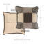 Housse et insert de coussin carré en coton Kettle Grove