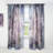 Grey And Purple Marble Ink Clouds - Abstract Curtain - Velvet Room darkening - 1 panel-80445595