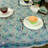 Cotton Floral Tablecloth Square