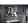Verdera 40" W x 30" H Aluminum Medicine Cabinet with Adjustable Magnifying Mirror and Slow-Close Door