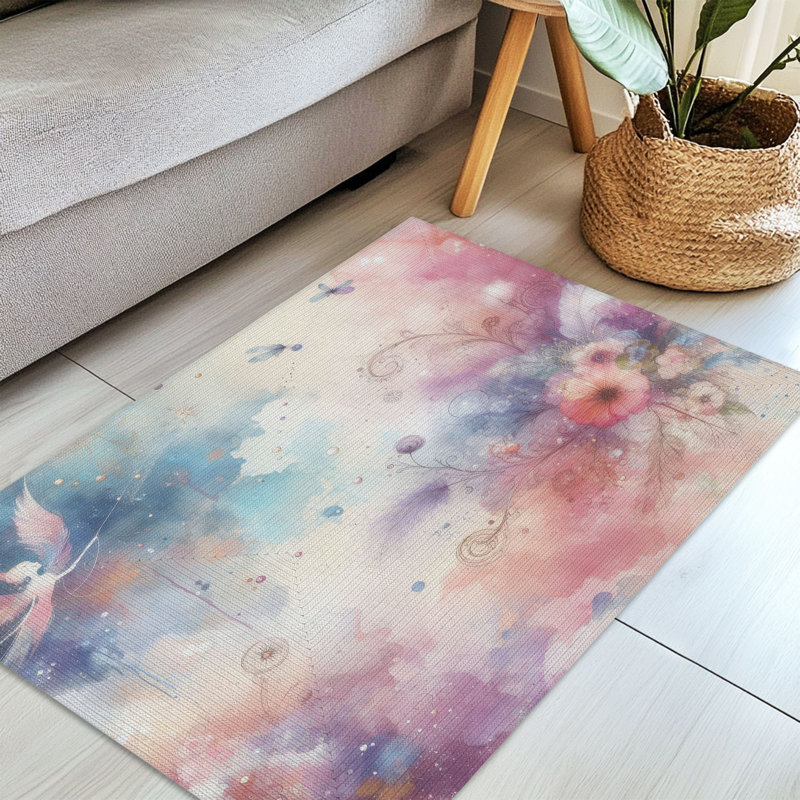 Tapis tressé Misty Dots, Rectangulaire 3 pi x 5 pi
