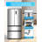 Commercial Cool 18.9 Cu. Ft. French Door Refrigerator, 33 Inch Wide Refrigerator with 2 Bottom Mount Freezer Drawers, Frost Free, LED Lighting, Digital Temperature Control, CCRF1890KS, Stainless Look-123767406