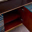 Meuble télé bleu moderne et simple-619136654