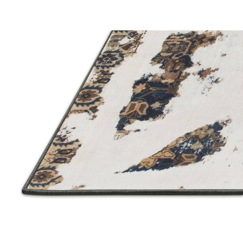 Tapis abstrait moderne 1172, Rectangle 2 pi x 3 pi
