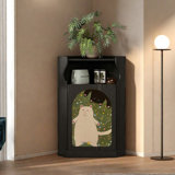 Storage cabinet Multi-functional corner cabinet.