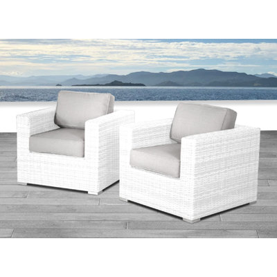 Chaise de patio avec coussins Meltham