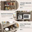 Armoire de cuisine avec rangement pour micro-ondes 60,4 po Mette-72674450