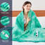 Couverture chauffante en fausse fourrure Sherpa Tie-Dye - 10 chauffages et 5 réglages de minuterie, certifié ETL, jeté électrique lavable à la machine pour canapé, lit et cadeau-126094455-101335372
