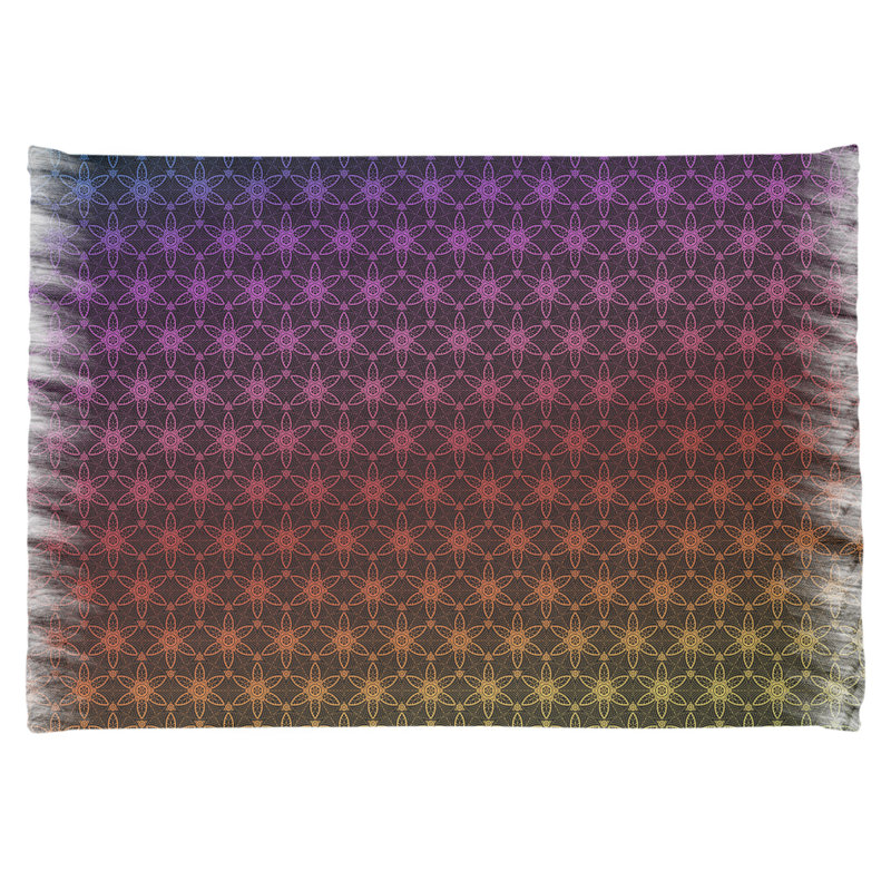 Tapis noir/rose à cercles ornés classic Mcguigan, Oui