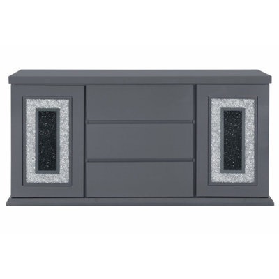Ariya Dark Grey Buffet Side Board