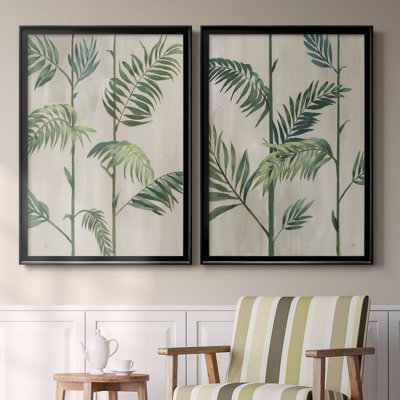 Modern Fronds I - 2 pièces